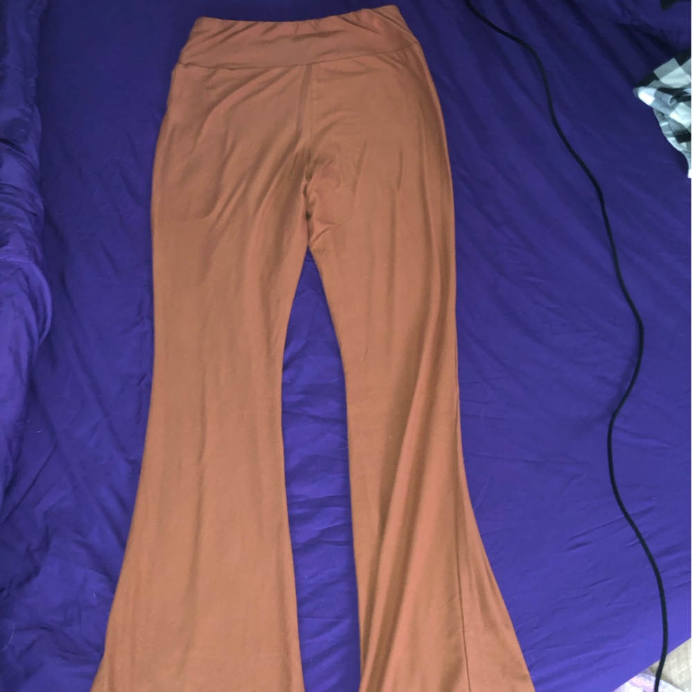 Burnt Orange Yoga Pants
